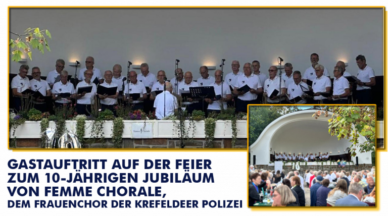 Zu Gast bei Femme Chorale am 24.08.2025